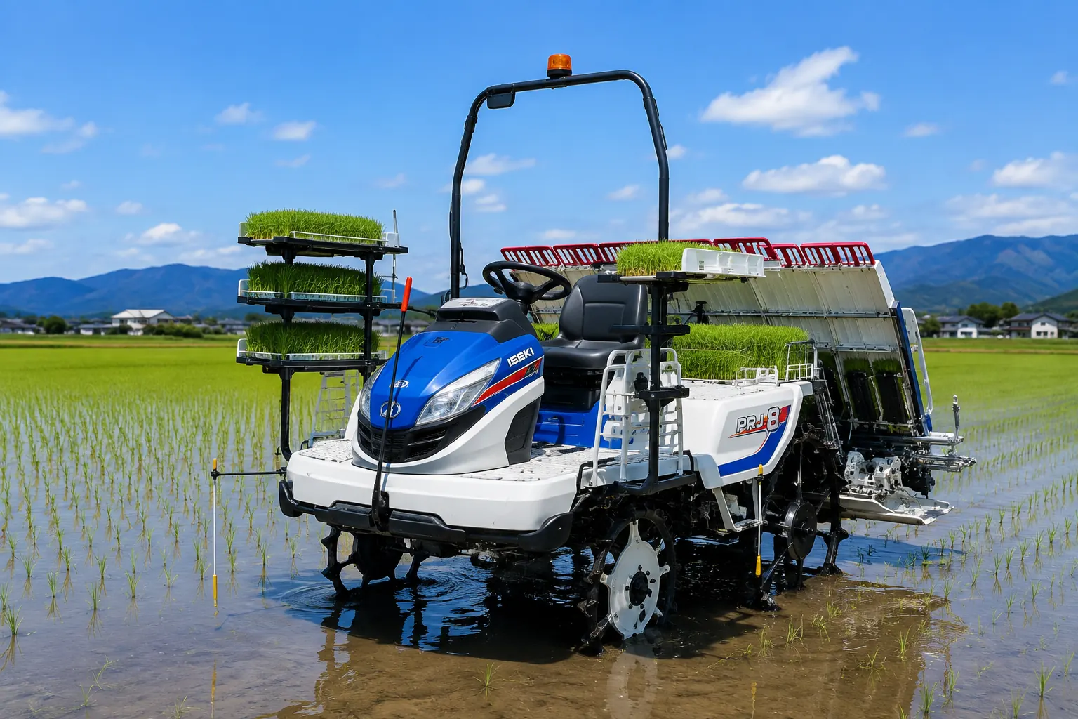 田植え機